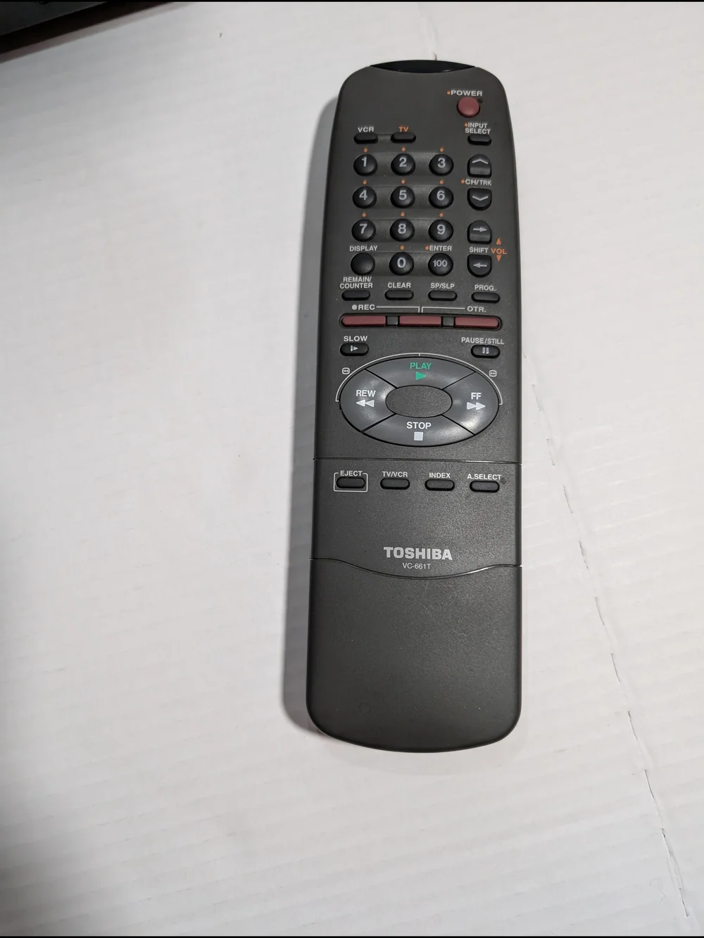 Toshiba VCR M-661 With Remote & Original Manual One Of A Kind